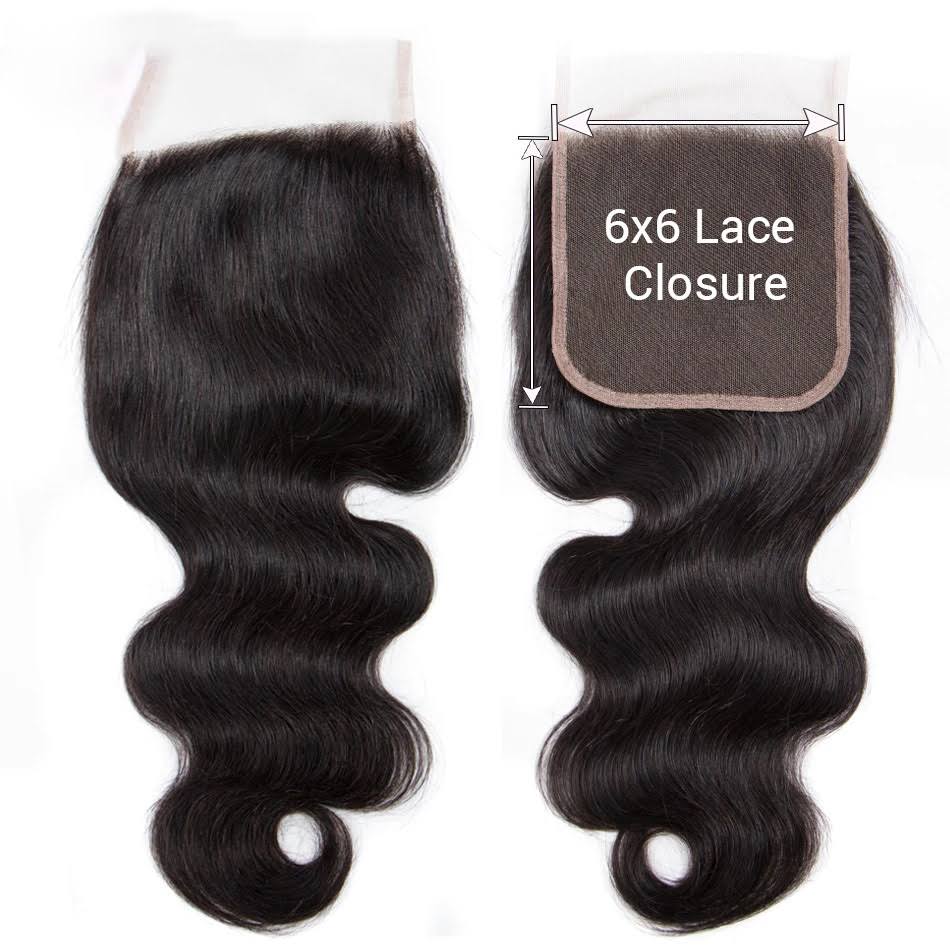 6x6” Hd Perfect Match Lace Closure