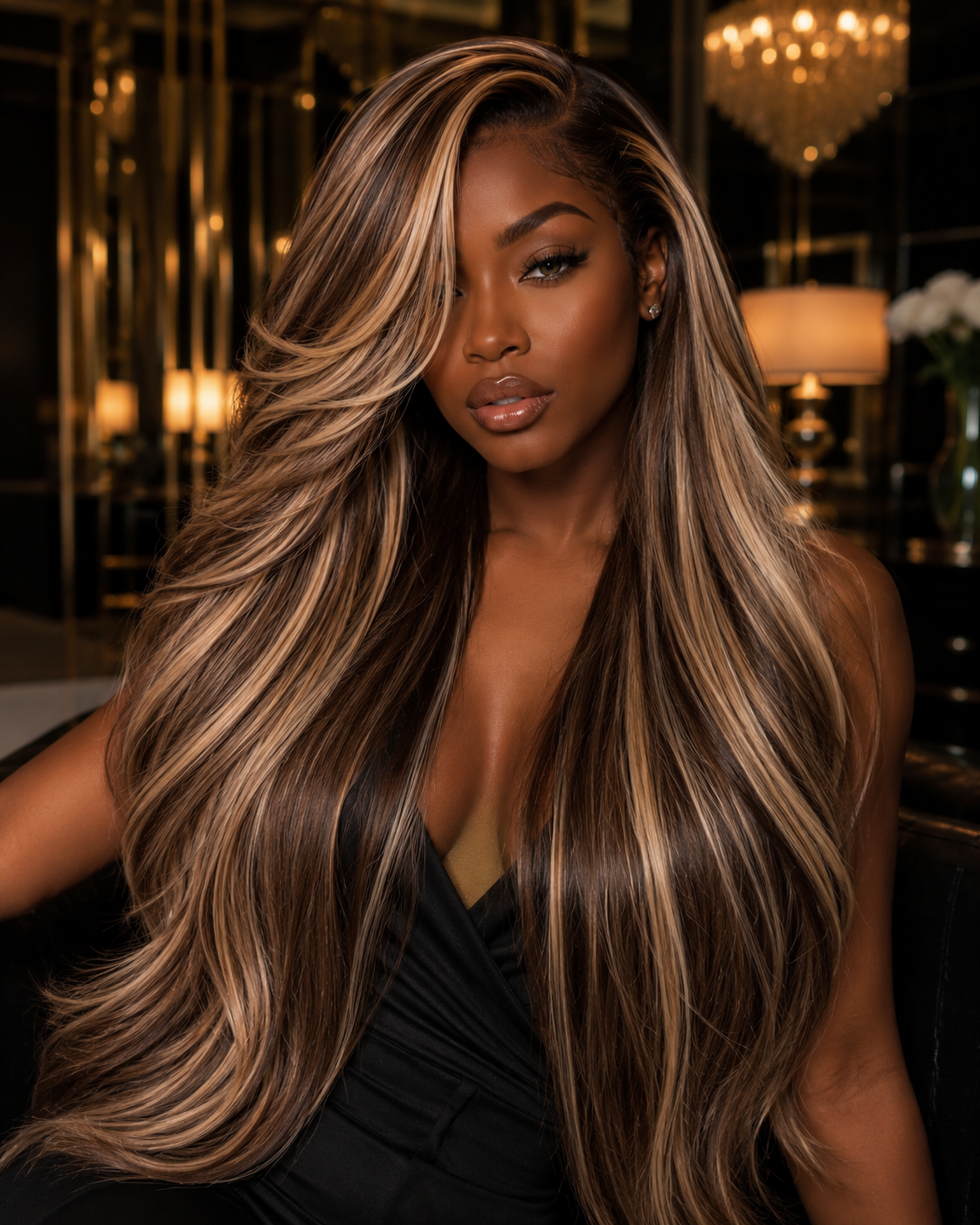 Luminous Blondes Raw Cambodian Straight hair