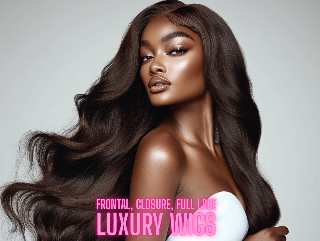 Luxury HD Lace Closures & Frontals