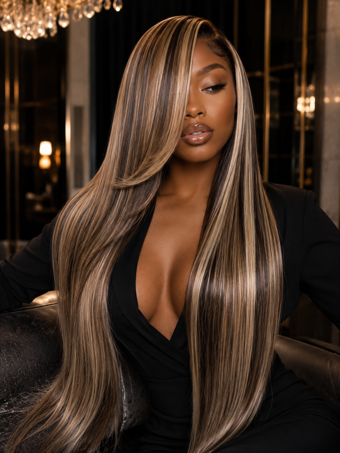 Luminous Blondes Raw Cambodian Straight hair