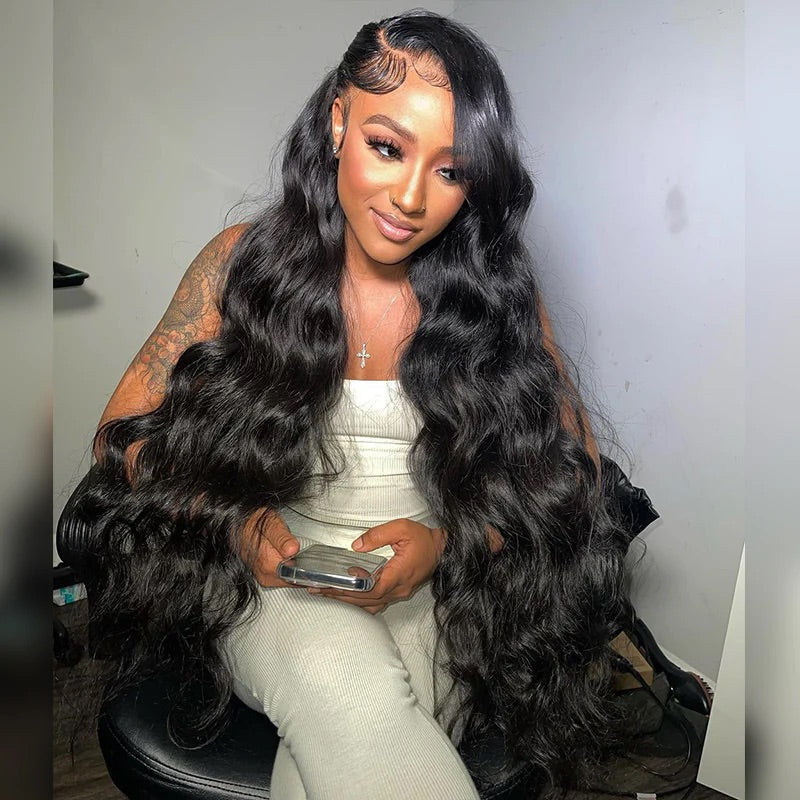 Virgin Malaysian Bodywave HD  Wig Units