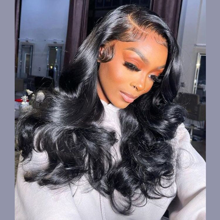 Virgin Malaysian Bodywave HD  Wig Units