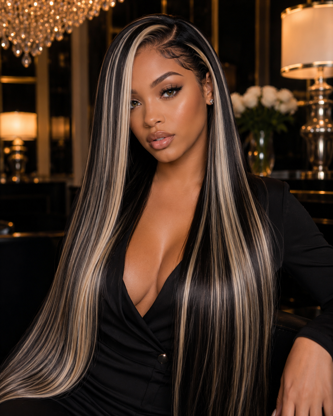 Luminous Blondes Raw Cambodian Straight hair
