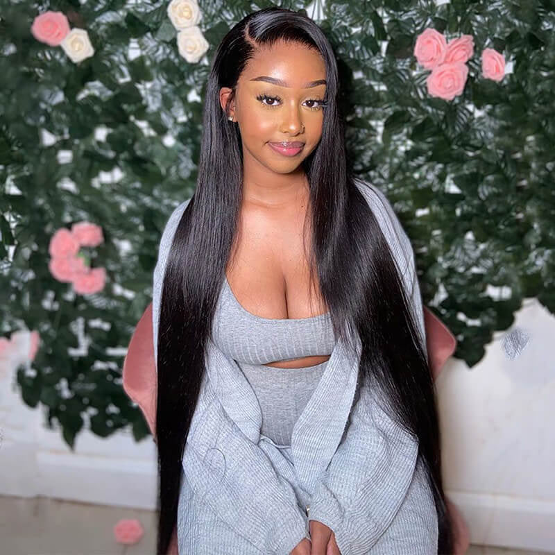 Long Straight Virgin Malaysian Frontal units