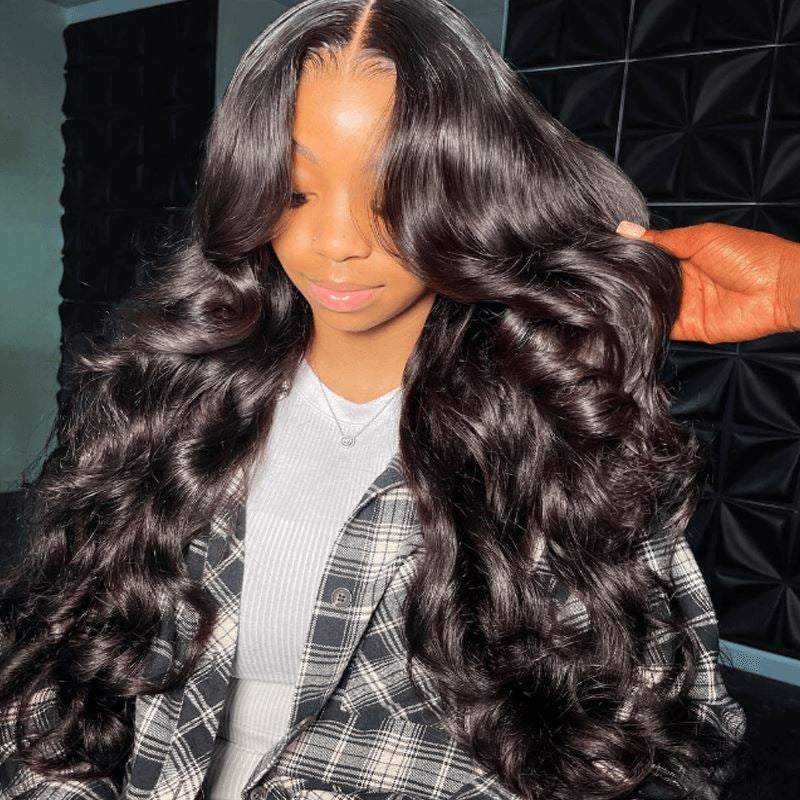 Virgin Malaysian Bodywave HD  Wig Units
