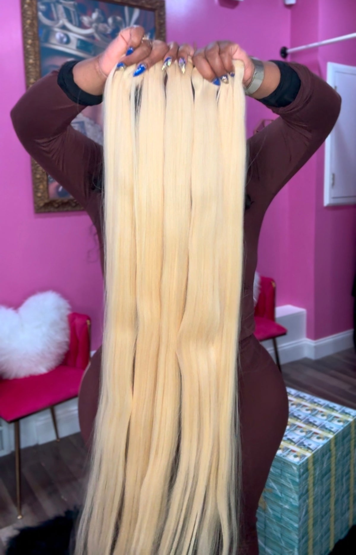 50” Raw Peruvian 613 Hair
