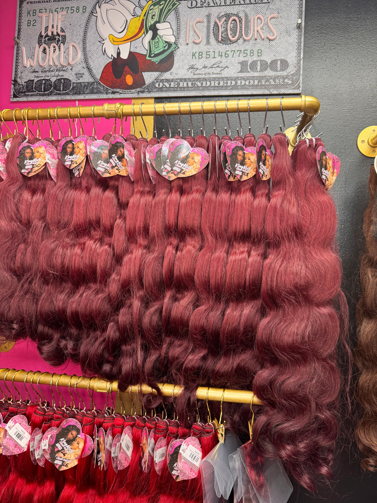 Strawberry Bliss Raw Peruvian Hair