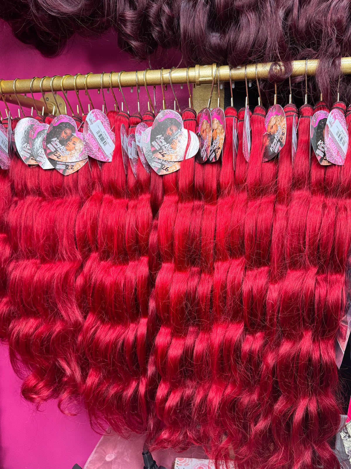 Cherry Bliss Raw Peruvian Hair