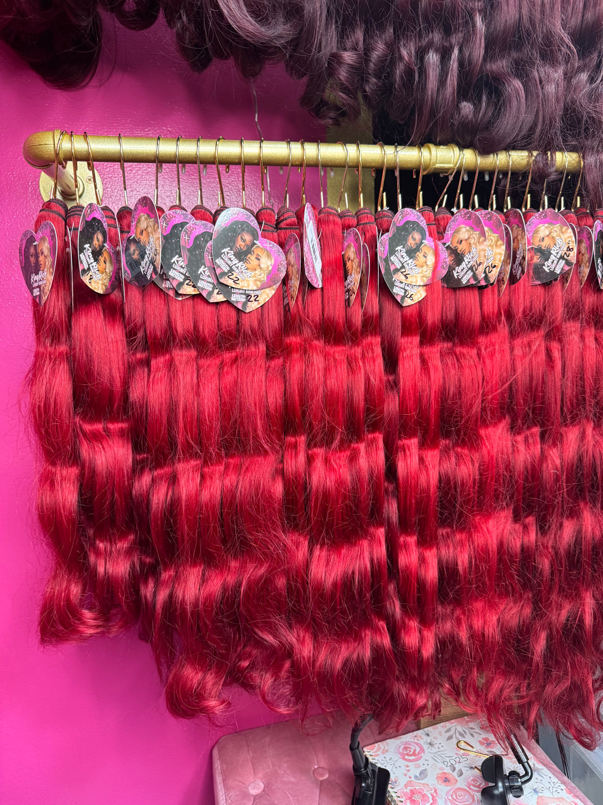 Cherry Bliss Raw Peruvian Hair