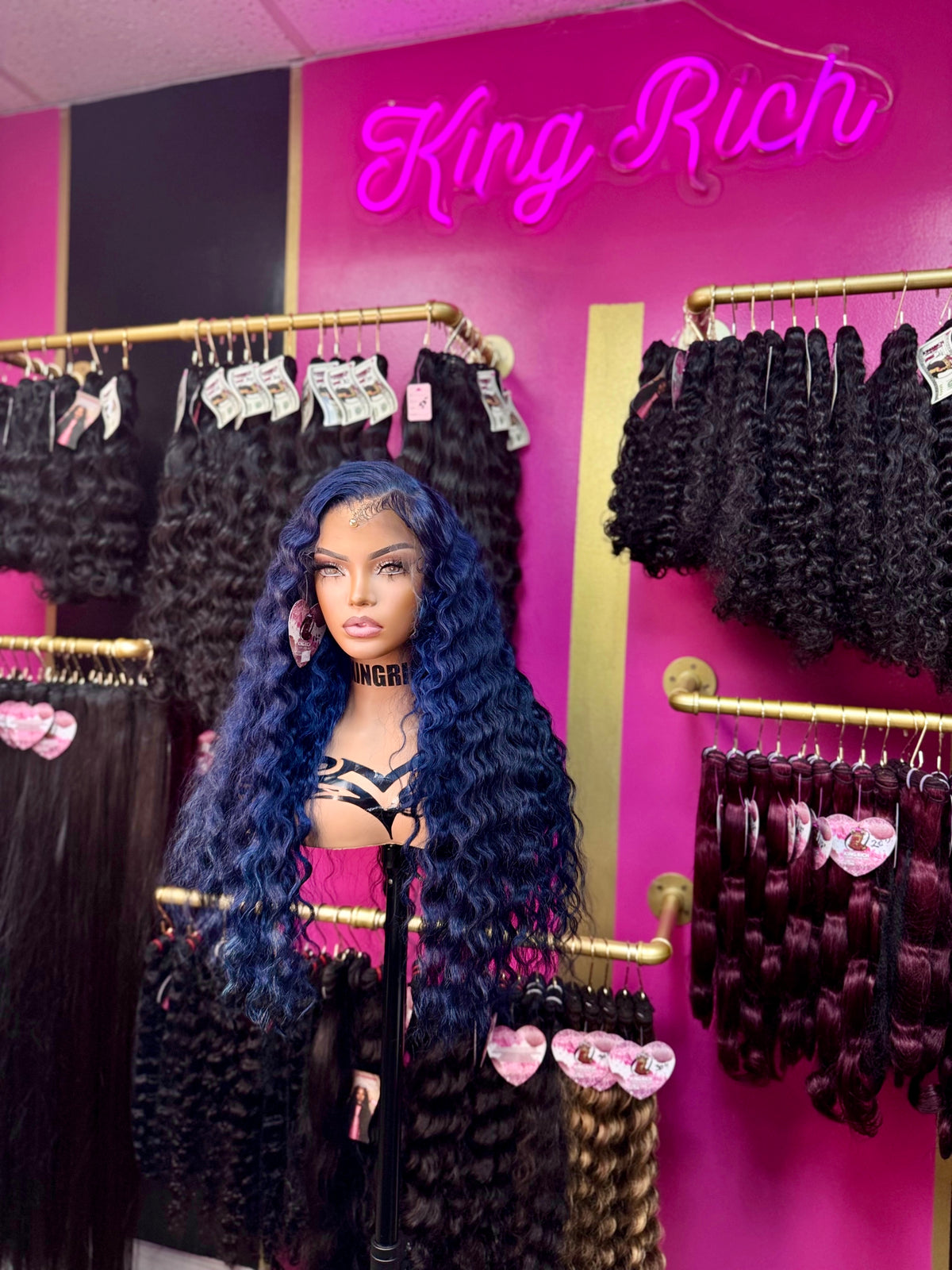 Midnight in Medellín HD Wig unit