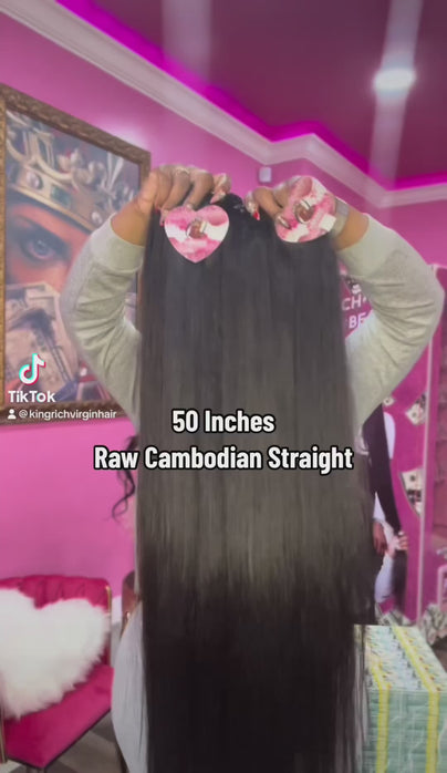 100% Luxury Raw Cambodian hair