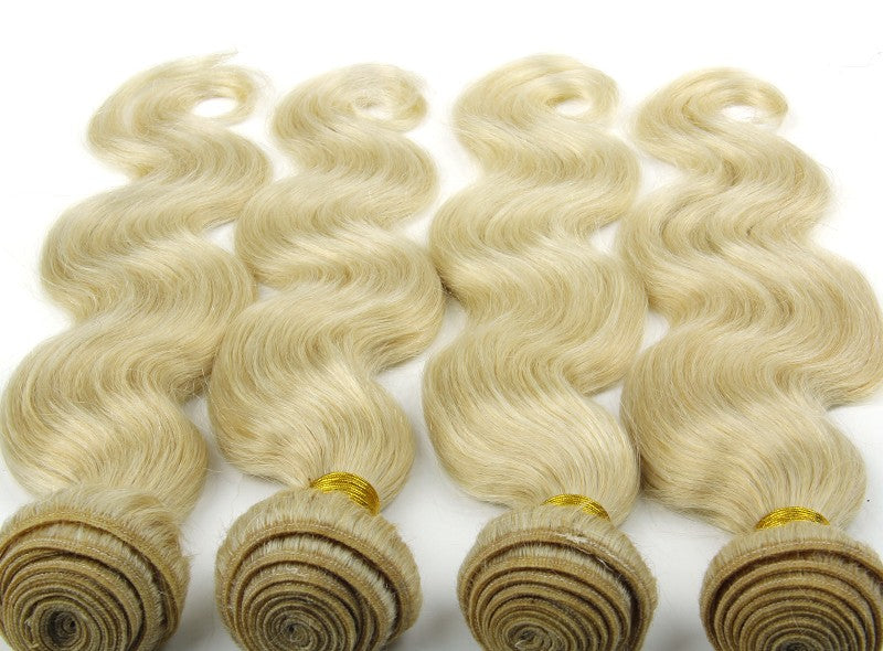 Raw Peruvian Blonde 613 bundles