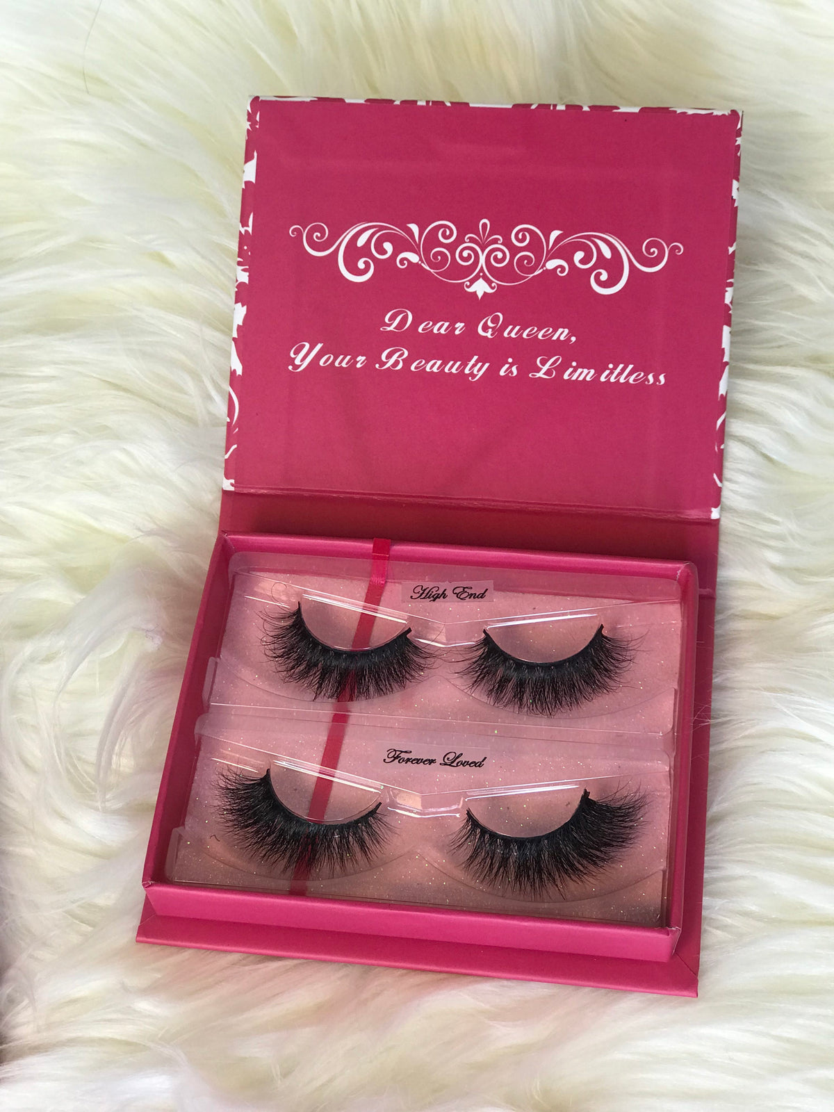 2 Pair 3D Siberian Mink Lash High End and Forever Loved
