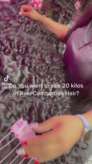 100% Luxury Raw Cambodian hair