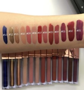 Wholesale Matte Defining Liquid Lipsticks
